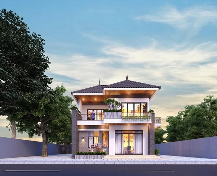 xay dưng biệt thứ tại bình chánh