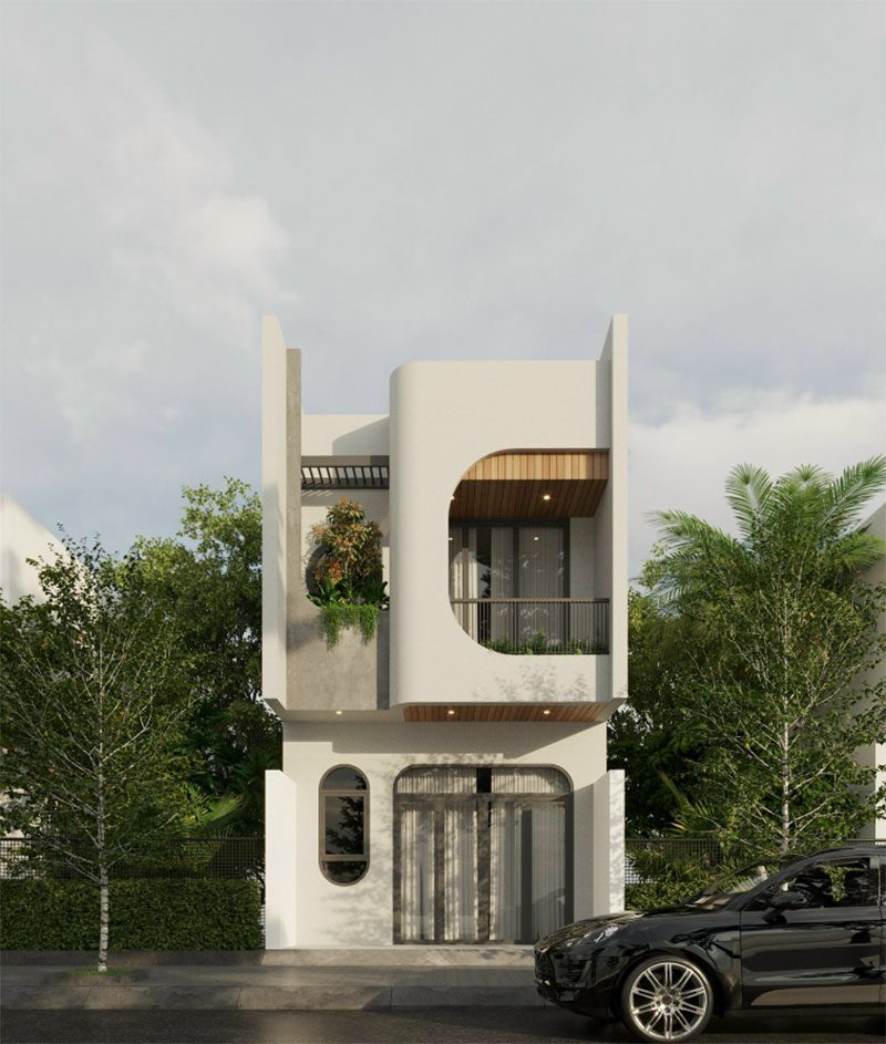 nhà phố 1 trệt 1 lầu tại xây dựng trọng minh